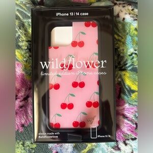 Wildflower iPhone 13/14 cherry case